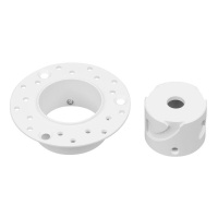 Крепление MOONLIGHT-VT-HIDDEN-D25-WHITE металл (комплект)  047261 Крепление MOONLIGHT-VT-HIDDEN-D25-WHITE металл (комплект)  047261