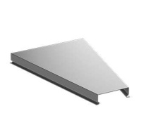 Крышка на ответвитель горизонтальный ST осн. 600 0.7мм оцинк.  CSTA.60.07