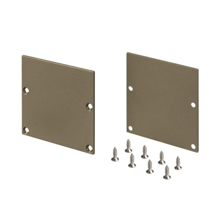 Заглушка SL-LINE-5050-LW OLIVE GREY глухая металл  038653
