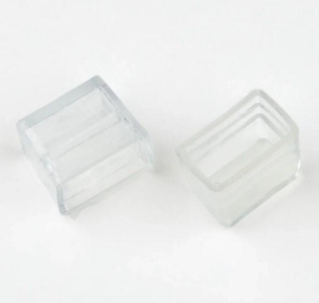 Зажим изолирующий UCW-N12 CLEAR 025 POLYBAG для светодиодных лент ULS-N12 NEON 24В 13х26мм прозр. (уп.25шт)  UL-00009278