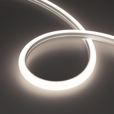 Лента светодиодная герметичная MOONLIGHT-TOP-A144-16x15mm 24V Day5000 9.6Вт/м IP65 2835 wire x1 (уп.5м)  038829