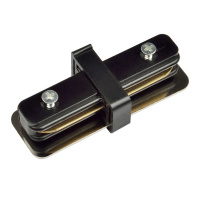 Соединитель для 2-х шинопроводов UBX-Q121 K11 BLACK 1 POLYBAG прямой внутр. 1ф черн.  UL-00001279