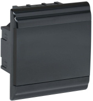 Корпус модульный пластиковый ЩРВ-П-6 IP41 встраив. PRIME черн.  MKP13-V-01-06-41-K02