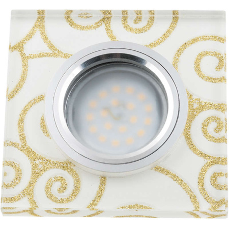 Светильник декоративный Luciole DLS-L207 GU5.3 CHROME/WHITE  UL-00000382