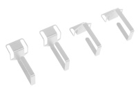 Органайзер кабельный горизонтальный СБ-Б 1U Г=93мм односторон. кольца  1259010