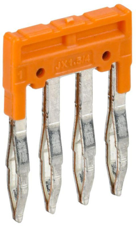 Перемычка гребенчатая для CP 1.5кв.мм 4PIN  YCT20-00-K03-001-EC-4P