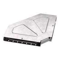 Угол для лотка горизонтальный 90град.400х50 с крышкой Стандарт  PR16.0622