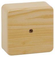 Коробка распаячная 75х75х28мм без клеммы IP40 сосна BS-P-75-75-28  Б0058705 Коробка распаячная 75х75х28мм без клеммы IP40 сосна BS-P-75-75-28  Б0058705
