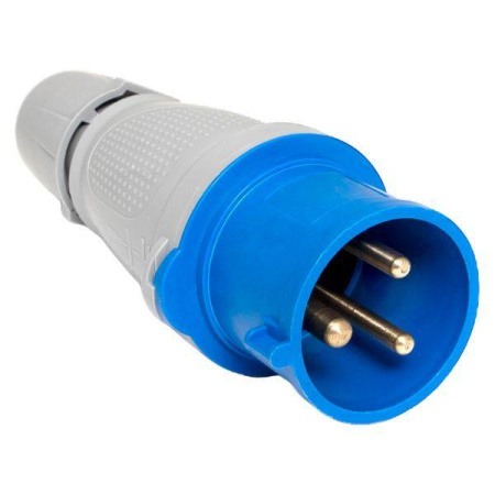 Вилка переносная 023 2Р+РЕ 32А 220В IP44 PROxima  ps-023-32-220-PRO