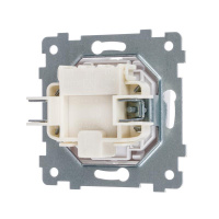 Выключатель 2-кл. СП Мария С510-440 10А IP20 с индикацией механизм бел. Кунцево 110028