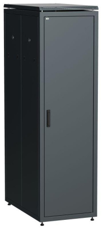 Шкаф сетевой 19дюйм  LINEA N 47U 600х1000мм металлическая передняя дверь черн.  LN05-47U61-M
