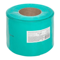 Трубка термоусадочная ТУТ нг 100/50 зел. PROxima (уп.25м)  tut-100-j