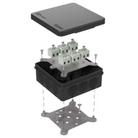 Коробка огнестойкая ОП двухкомпонентная 100х100х40 Е15-Е120  60-0303-9005-FR2.5-12 Коробка огнестойкая ОП двухкомпонентная 100х100х40 Е15-Е120  60-0303-9005-FR2.5-12