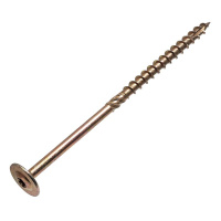 Саморез конструкц. универсальный 8.0х300 желт. пресс-шайба TX40 этикетка  216130021