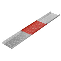 Лоток перфорированный 80х600х1.0 L4000мм "Быстрый монтаж ПЛЮС" HD КМ PL14651