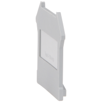 Крышка концевая для клеммы проходной OptiClip D TB 4/10 сер.  249892 Крышка концевая для клеммы проходной OptiClip D TB 4/10 сер.  249892