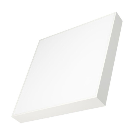 Светильник светодиодный SP-QUADRO-S500x500-50W Warm3000 WH 120 deg IP40 230В металл  034800