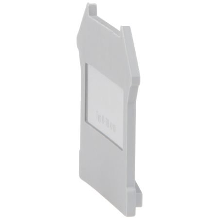 Крышка концевая для клеммы проходной OptiClip D TB 4/10 сер.  249892