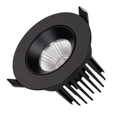 Светильник светодиодный MS-ATOLL-BUILT-TURN-R94-10W Warm3000 (BK 36 deg 230В) IP54 металл  044618
