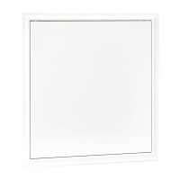 Люк ревизионный 300х300 пластик с нажимным замком Basic  lpnz-300x300