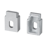 Заглушка WALL-FANTOM-W10 с отверстием пластик (комплект)  043890 Заглушка WALL-FANTOM-W10 с отверстием пластик (комплект)  043890