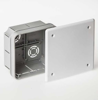 Коробка распаячная СП 92х92х45мм IP30 уравн. потенциалов  10120УП Коробка распаячная СП 92х92х45мм IP30 уравн. потенциалов  10120УП