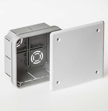 Коробка распаячная СП 92х92х45мм IP30 уравн. потенциалов  10120УП