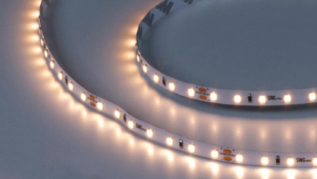 Лента светодиодная ПРО 2835 84LED/м 8.6Вт/м тепл. бел. 24В IP20 (уп.5м)  00-00005850