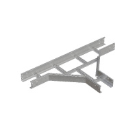 Отвод для лотка Т-образ. лестн. 400х100 сталь 1.5мм LTD100-400-1.5 N КМ LO21282