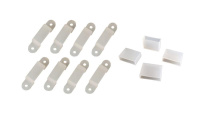 Комплект креплений для ленты светодиодной PLS PRO 2835/120-24В (8клипс+4заглушки) Pro  5039636