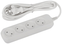 Удлинитель электрический UDL-10-430 Greenline 4 розетки без заземления 3м ПВС 2х0.75кв.мм  Б0065050