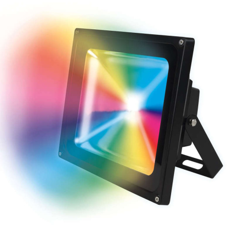 Прожектор ULF-S01-20W/RGB/RC IP65 110-240В  UL-00000782