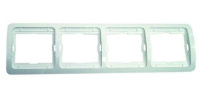 Рамка 4-м Mimoza горизонт. бел.  22039