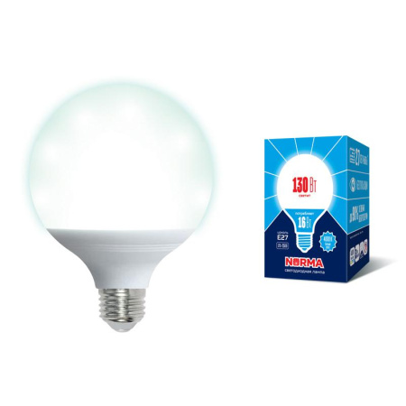Лампа светодиодная LED-G95-16W/4000K/E27 /FR/NR Norma 16Вт матовая 4000К нейтр. бел. E27 (упак. картон)  UL-00004874