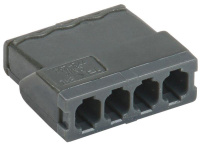 Клемма строительно-монтажная СМК 772-244 с пастой (уп.4шт)  UKZ31-244-004 Клемма строительно-монтажная СМК 772-244 с пастой (уп.4шт)  UKZ31-244-004