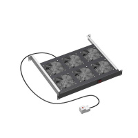 Модуль вентиляторный 19дюйм 6 вент. с термостатом RAL9005  R519VSIT6FTB