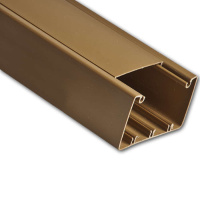 Кабель-канал 100х60 L2000 пластик коричн.  РКК-100х60-К