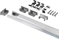 Профиль алюминиевый 95 326 NPR-01-SET накладной с рассеивателем (поликарбонат) для СД ленты  95326