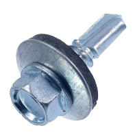 Саморез кровельный 5.5х25 цинк (уп.60шт) коробка  2070224 Саморез кровельный 5.5х25 цинк (уп.60шт) коробка  2070224