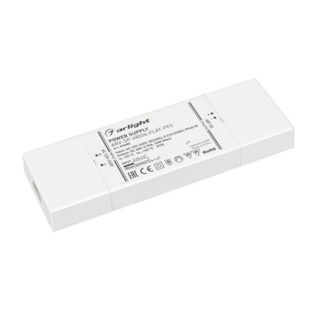 Блок питания ARV-SP-48036-FLAT-PFC 48В 0.75А 36Вт IP20 пластик  052080