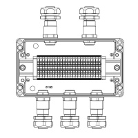 Коробка клеммная взрывозащ. TBE-A-14-(25xHMM.2)-2xKAEPM2MHK-20(A)-3xKAEPM2MHK-20(C)1Ex e IIC Т5 Gb / Ex tb IIICT95град.C Db IP66 алюм.  1201.141.22.11D Коробка клеммная взрывозащ. TBE-A-14-(25xHMM.2)-2xKAEPM2MHK-20(A)-3xKAEPM2MHK-20(C)1Ex e IIC Т5 Gb / Ex tb IIICT95град.C Db IP66 алюм.  1201.141.22.11D