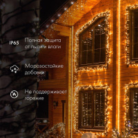 Шнур светодиодный Дюралайт фиксинг 2Вт 36LED/м тепл. бел. (уп.100м)  121-126