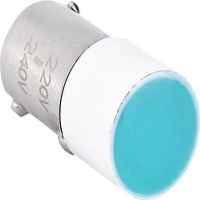 Лампа BA9s для NP2 AC/DC24В (LED) (R) син.  576749