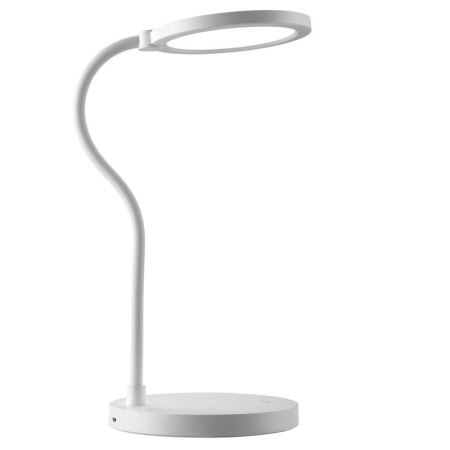Светильник настольный TLD-553 White/LED/400Lm/4500K/Dimmer/USB 6Вт встроен. аккум. 1200мАч сенсор. выкл.  UL-00003338