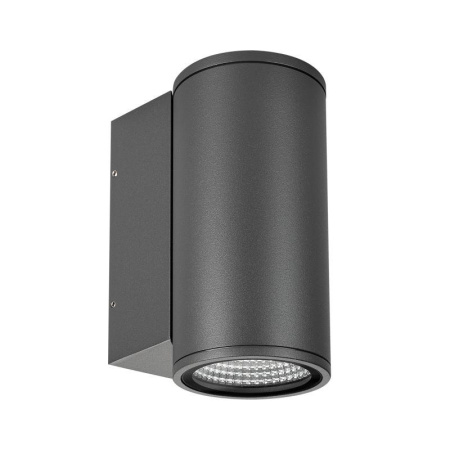 Светильник LGD-FORMA-WALL-R90-12W Warm3000 GR 44 deg 230В IP54 метал.  029976