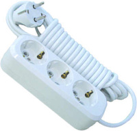 Удлинитель 3х1.5м с заземл. T-Plast 32.75.321.0450