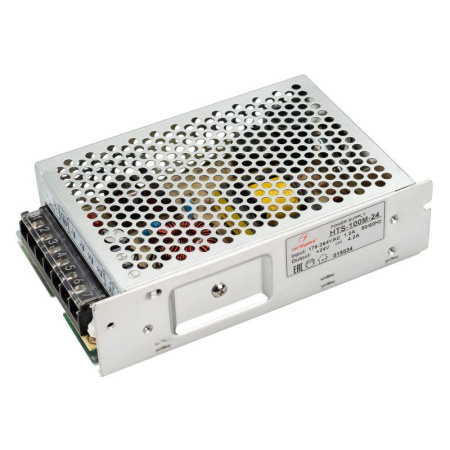 Блок питания HTS-100M-24 24В 4.2А 100Вт IP20 сетка 3 года  015034
