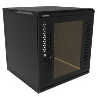 Шкаф настенный телекоммуникационный ТВС-12U-600-600-С+П-9006  05-2129-B