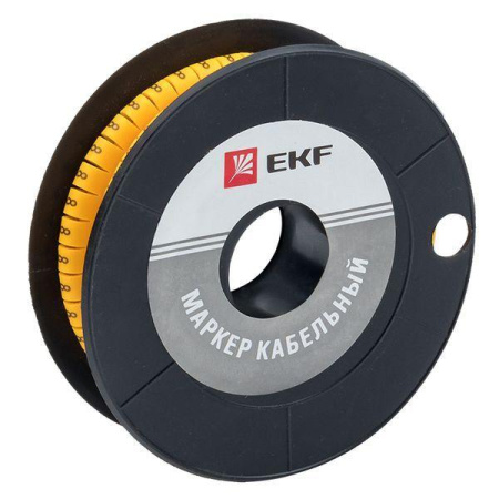 Маркер каб. 1.5кв.мм "8" (к-1000ед) (ЕС-0)  plc-KM-1.5-8