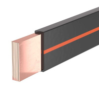 Шина гибкая в ПВХ изоляции 6х80х1мм ном. ток 1250А (дл.2м)  R5BFC6801